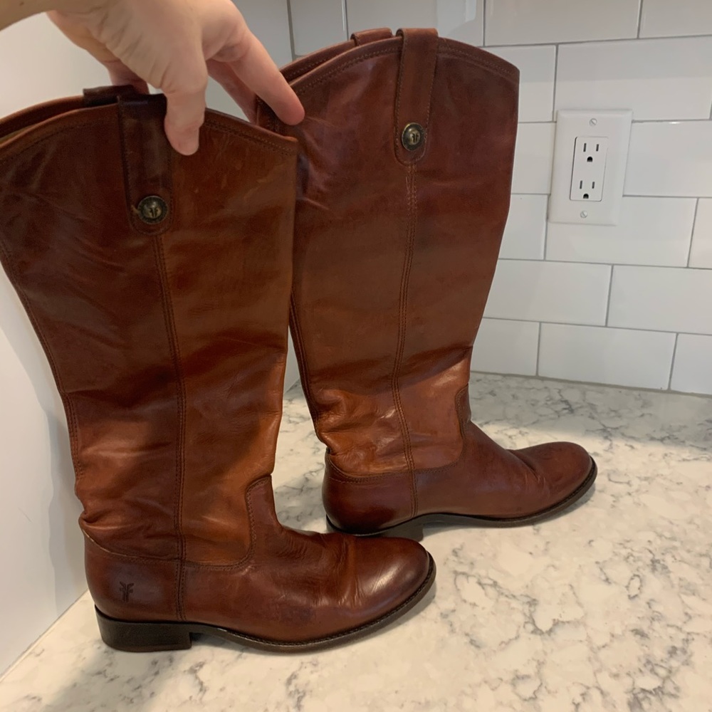 Frye Brand Melissa Button Boots